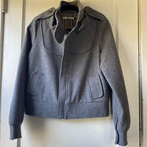 Mike & Chris light Gray pea coat